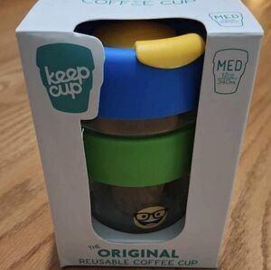 NEW KeepCup Reusable Coffee Cup - Blue and Green